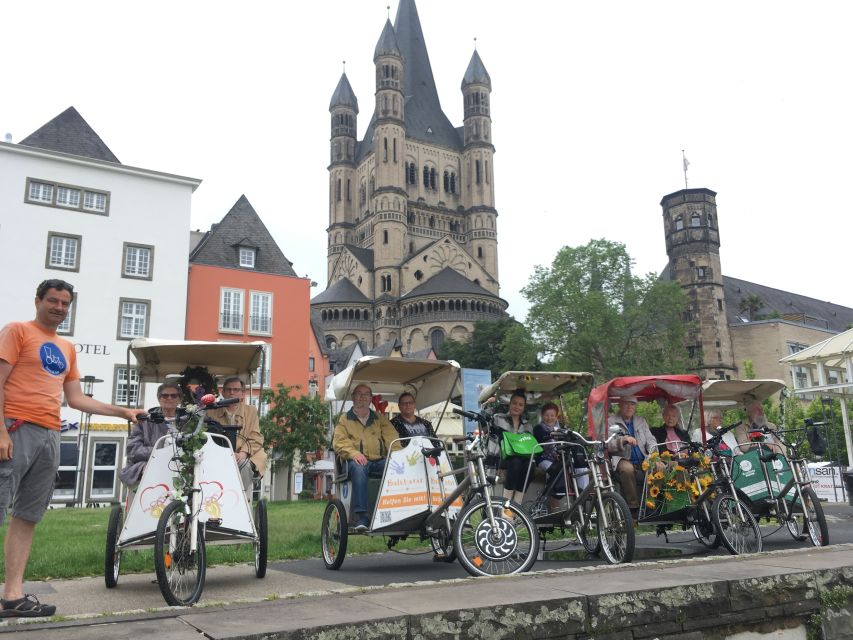 Cologne: Private Rickshaw Tour - Key points at a glance
