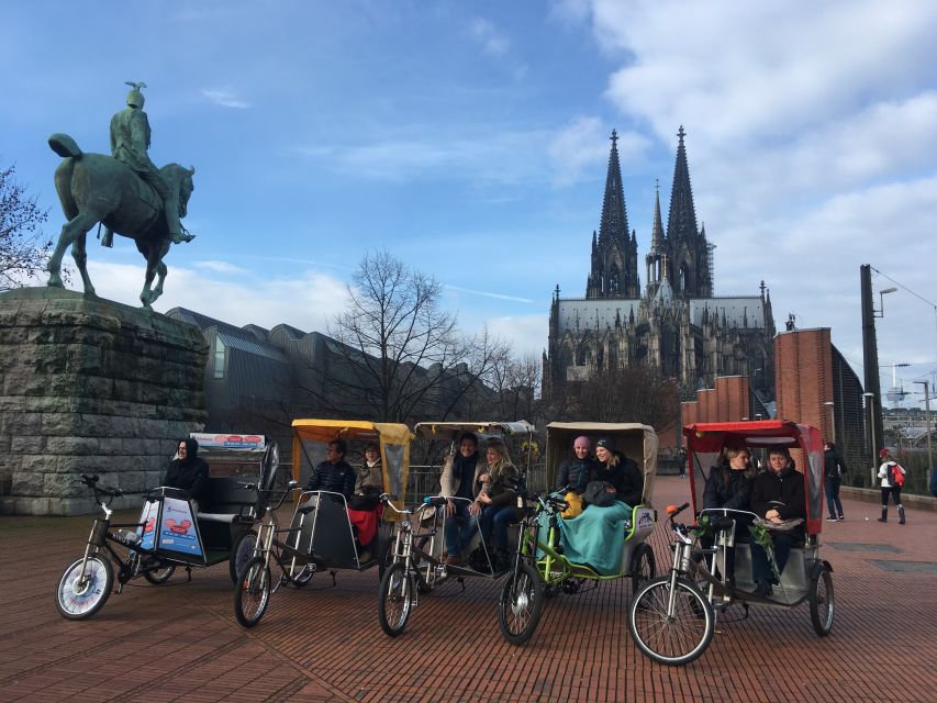 Cologne: Private Rickshaw Tour - Alter Markt and Heumarkt, the social heart of Old Cologne