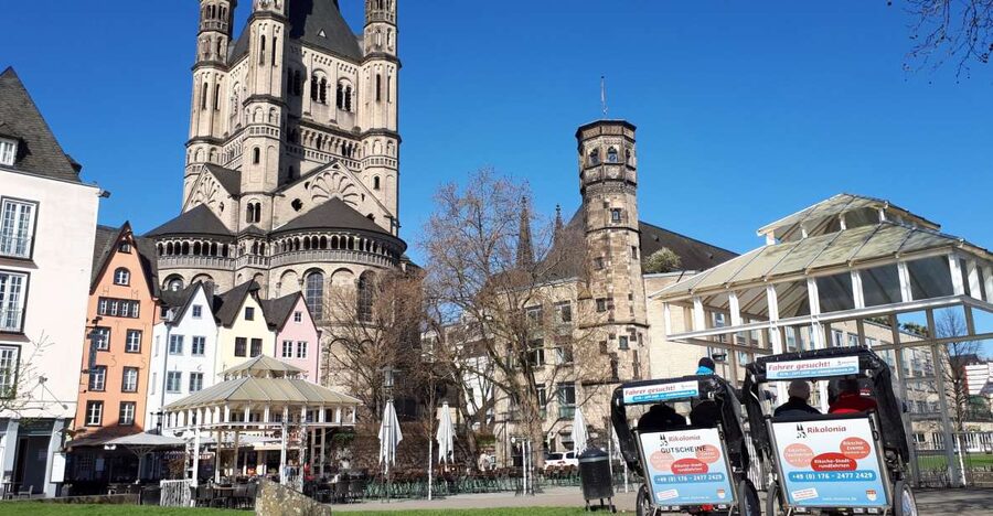 Cologne: Rickshaw Sightseeing Tour - Starting beside Friedrich Wilhelm III’s statue