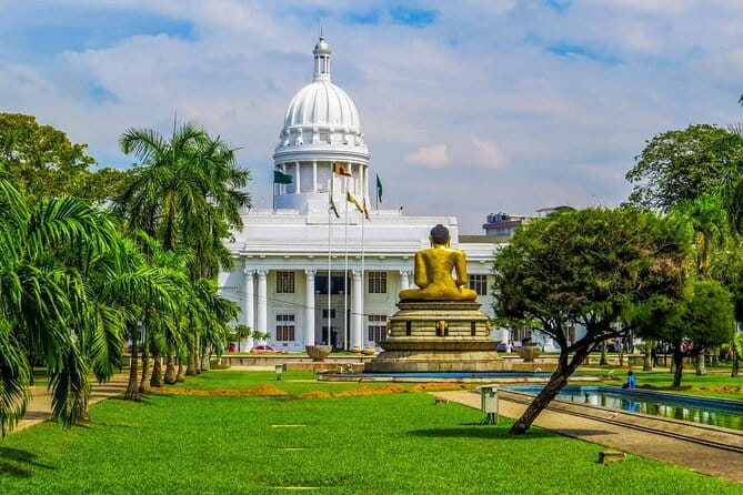 Colombo City Tuk Tuk Safari - Independence Square connects the city to 1948