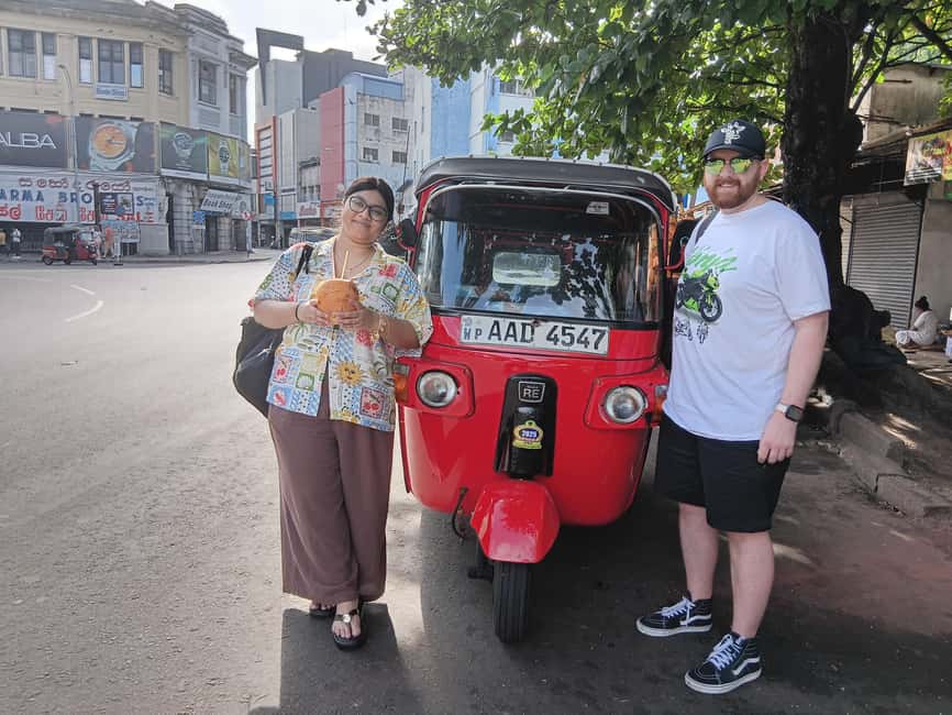Colombo: Private City Tour by Tuk tuk - All Inclusive - Seema Malakaya and the calmer side of Colombo