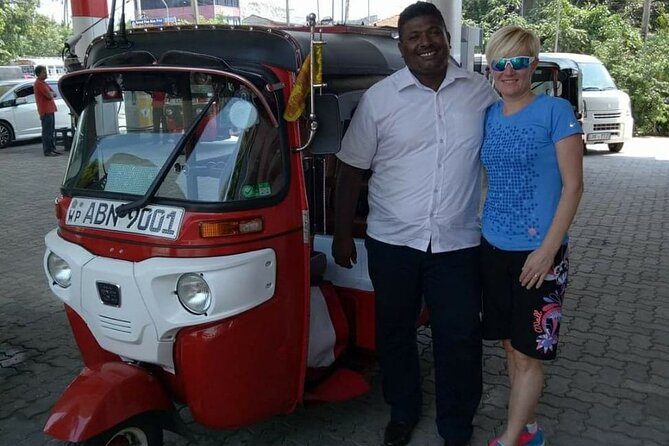 Colombo private city tour by tuk tuk morning and evening - The Lotus Tower gives you the big view