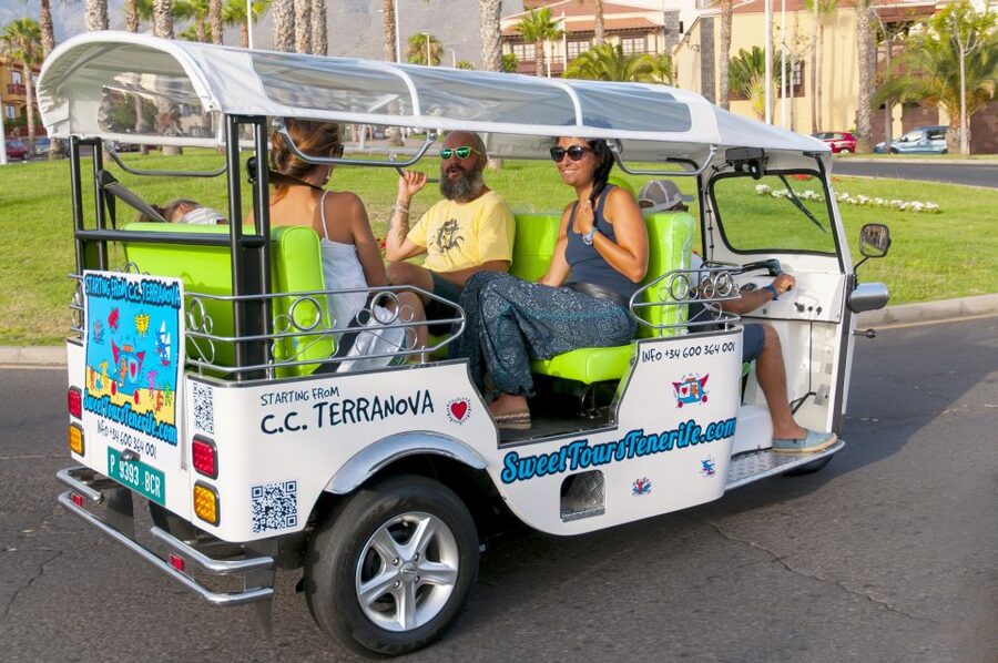 Costa Adeje: Double Tuk Tuk Tour - Caldera del Rey and Tenerife’s volcanic story