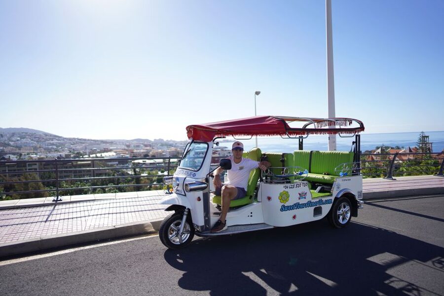 Costa Adeje: Secret Volcano Tuk Tuk Tour - The secret stop and Costa Adeje’s widest view