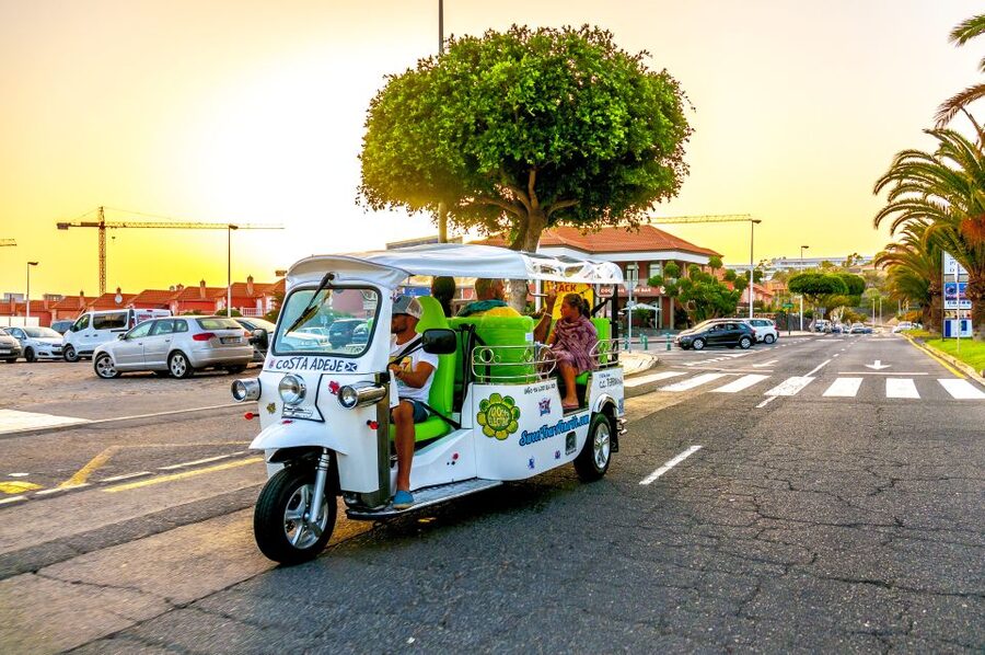 Costa Adeje: Tuk Tuk Tour - Fañabé and Torviscas, Costa Adeje’s resort side