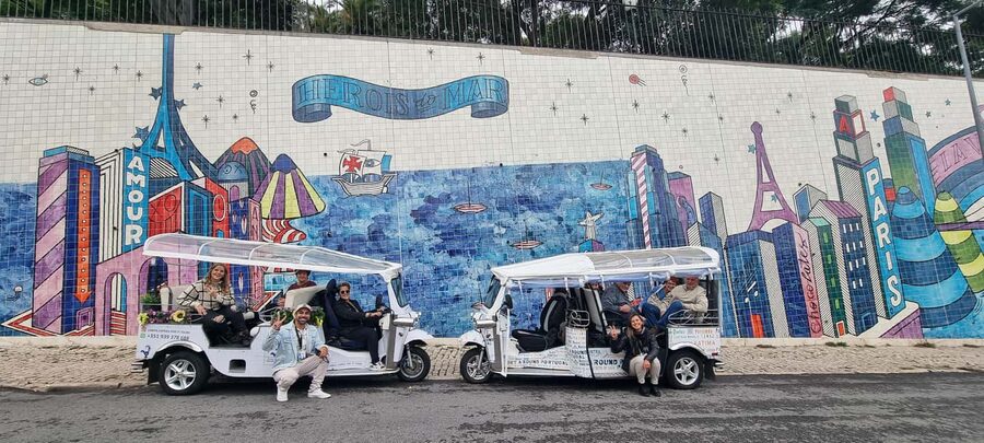 Discover beautiful Lisbon aboard a tuk tuk - Key points at a glance