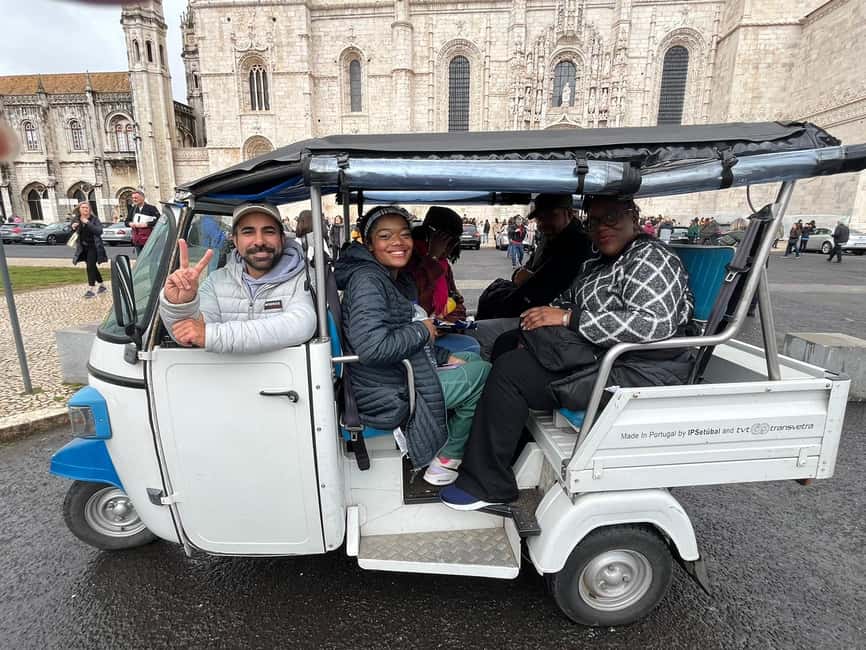 Discover beautiful Lisbon aboard a tuk tuk - Why a tuk tuk works well in Lisbon
