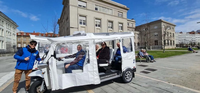 Discover Coruña: 60-Minute Private Tuk-Tuk Tour - Why a tuk-tuk works well in A Coruña