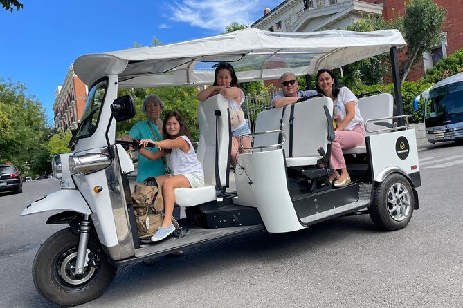 Discover Madrid in a Fun & Eco-Friendly Tuk-Tuk – Private Tour - Madrid in One Ride