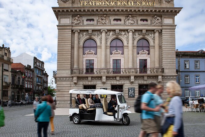 Discover Porto's Highlights on a 2-Hour Private Electric Tuk Tuk - Crossing Ponte do Infante for the wide view