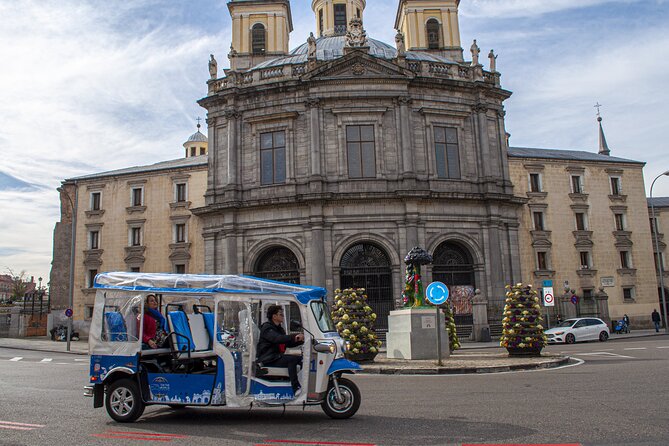 Eco Friendly Tuk Tuk Experience with the Local in Madrid - Plaza del Ángel and Plaza Santa Ana