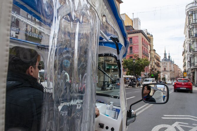 Eco Friendly Tuk Tuk Experience with the Local in Madrid - From Neptune to the Prado Museum