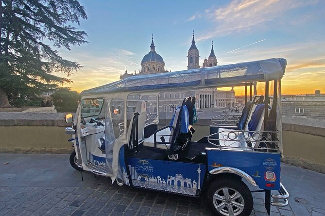 Eco Friendly Tuk Tuk Experience with the Local in Madrid - San Miguel Market and Madrid’s food culture