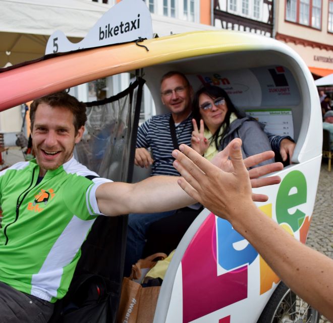 Erfurt: Private Guided Classic Old Town E-Rickshaw Tour - Key points to know