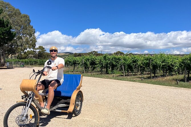 eTukTuk Adventure from Shirvington Wines - McLaren Vale - Planning cellar-door stops along the McMurtrie Mile
