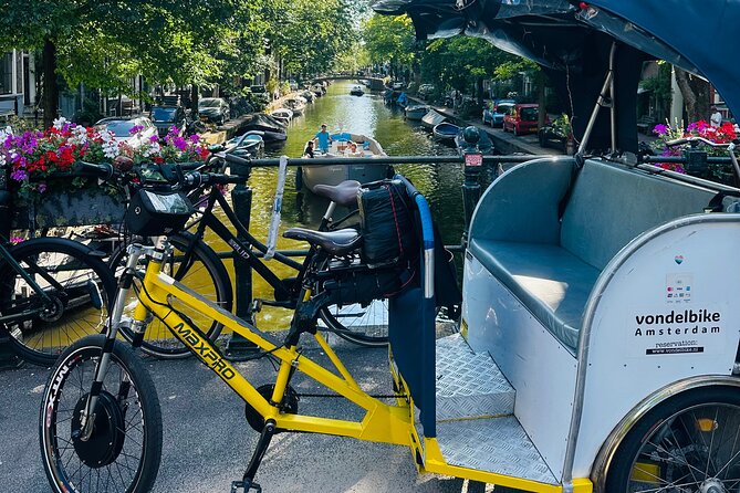 Explore Amsterdam in 75 Minutes – Pedicab Rickshaw City tour - Key points to know before booking