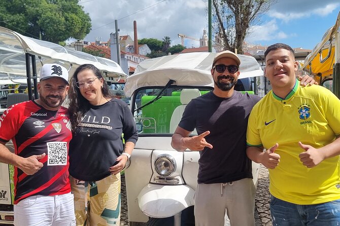 Explore Lisbon aboard our fun tuk tuk - Starting at Praça do Comércio