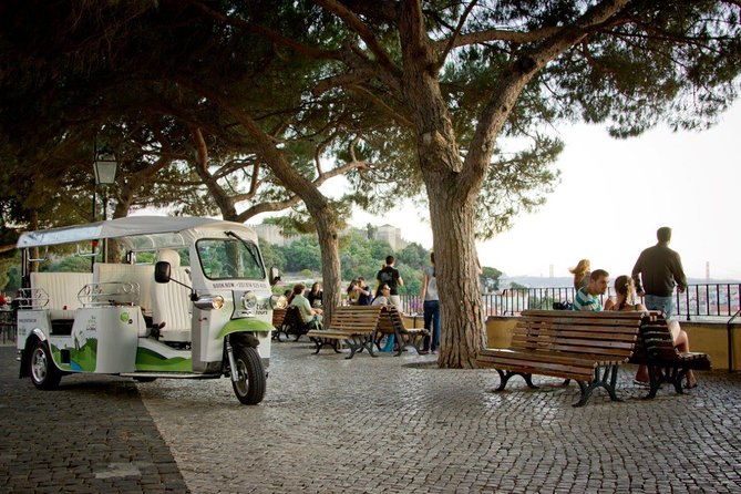 Explore Lisbon by Tuk Tuk: History and Viewpoints - Chiado, Carmo, and Bairro Alto