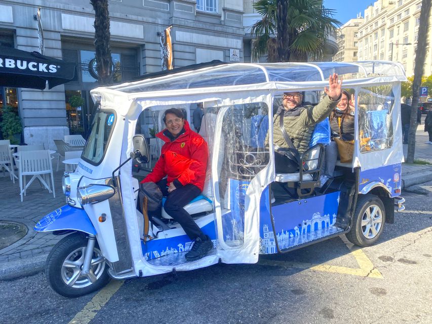 Explore Madrid’s Top Sights on an Electric Tuk-Tuk Tour - Price, group size, and overall value