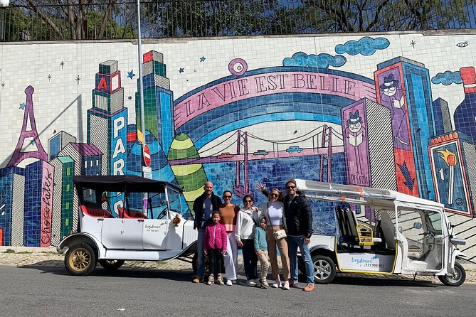 Explore the City in Style Lisbon on Electric Tuk Tuk - Carmo, São Roque, and Bairro Alto