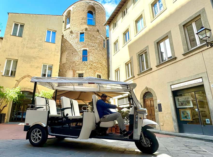Florence: Electric Tuk-Tuk or Golf Cart City Tour - Starting at Santa Maria Novella