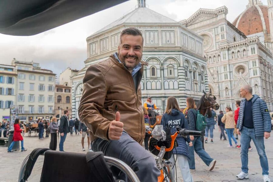 Florence: Private Transport by Rickshaw - Starting at Santa Maria Novella