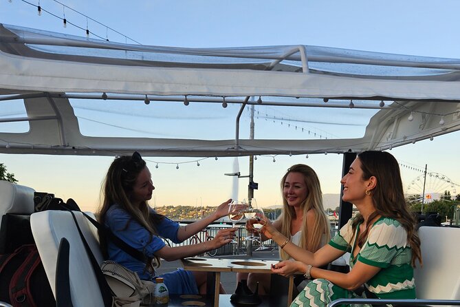 Fondue and wine private Tuk Tuk tour in Geneva - What the 90-minute schedule really means