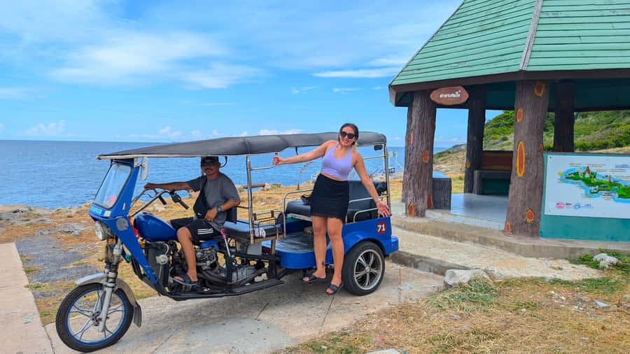 From Bangkok: Day Tour Koh Sichang Island with Tuktuk Tour - The early Bangkok pickup and ride to the ferry