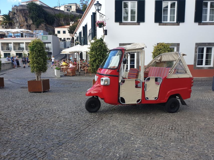 From Funchal: Tuk Tuk Tour to Camara de Lobos and Cabo Girao - Starting in Funchal and along Lido Avenue