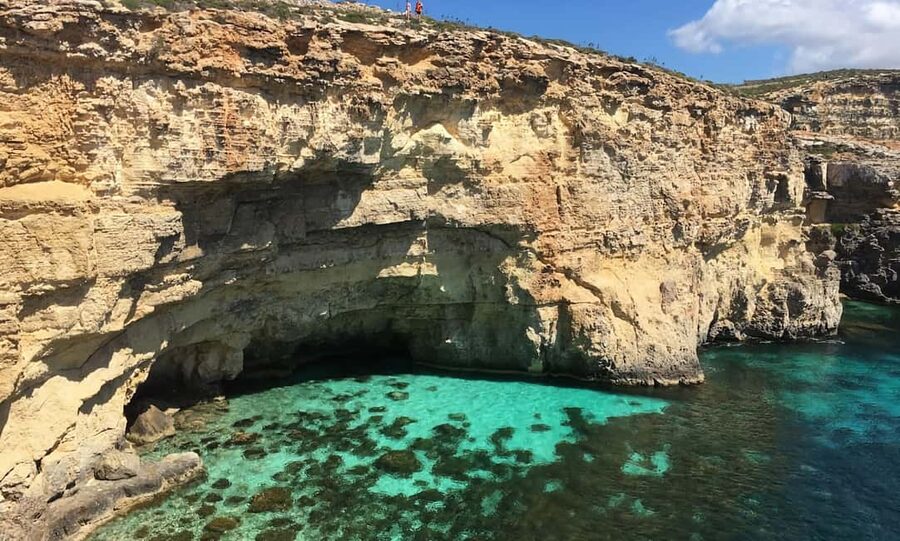 From Malta: Gozo Tuk-Tuk Tour with Comino Mini Cruise - Dwejra Bay, the Inland Sea, and Ta’ Pinu