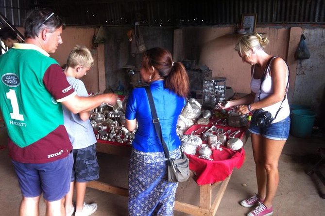 Full-Day Phnom Penh City & Silk Island with a local Tuk Tuk Tours - Wat Phnom in a compact 40-minute visit