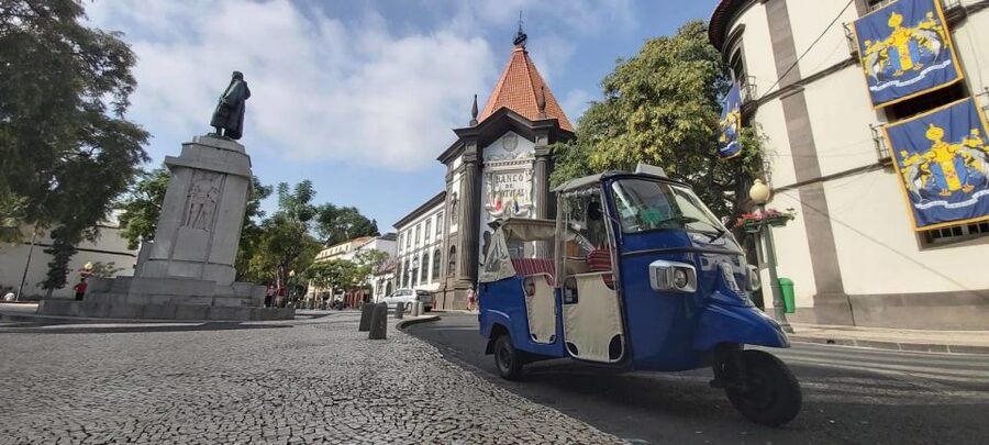 Funchal: Guided City Tuk-Tuk Tour - Mercado dos Lavradores and the practical side of Funchal