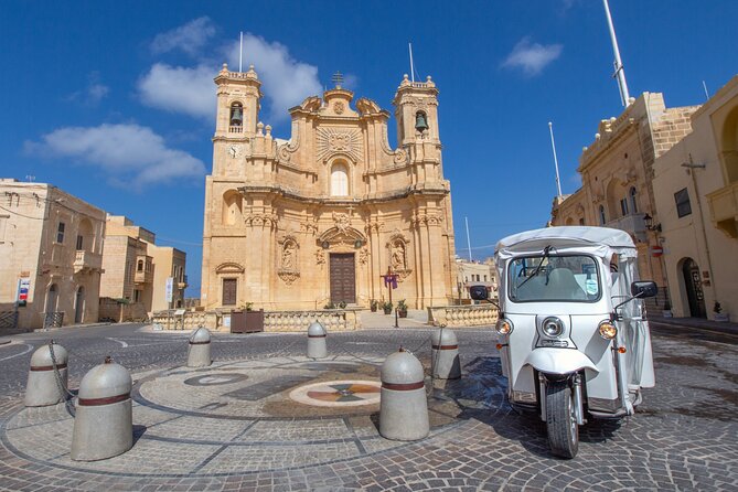 Gozo All Inclusive Chauffeured Tuk Tuk Day Tour - Blue Lagoon - Dwejra Bay and Fungus Rock