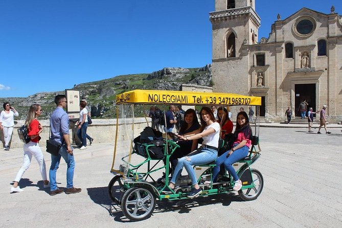 Grand Tour of the Stones in Electric Rickshaw - Sasso Barisano and the Gravina view