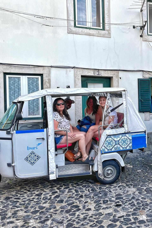 Guided Electric Piaggio Tuk-Tuk Tour of Historic Lisbon - Baixa and the first look at Lisbon’s center