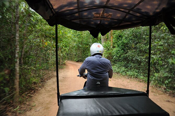 Guided Private Tuk Tuk Tour Angkor Wat and Small Circle and Five Extras - Ta Nei adds the jungle-road adventure