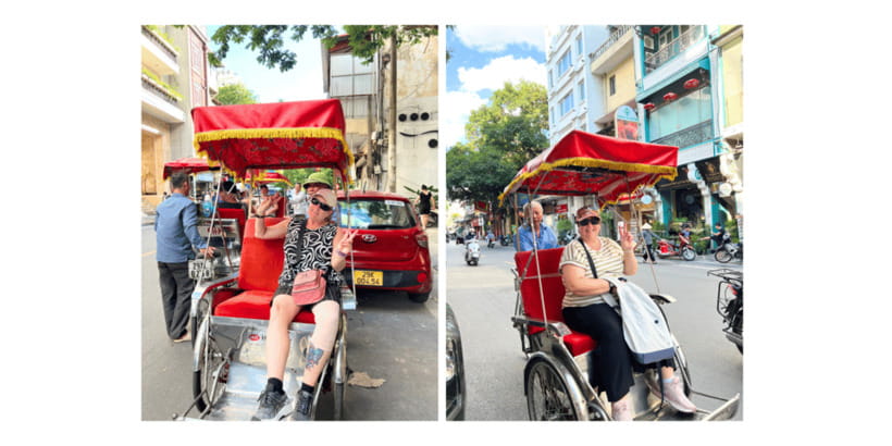Hanoi Authentic Cyclo Ride and Street Food Experience - Bao Nhan Dan, Ha Noi Moi, and Hoan Kiem Lake