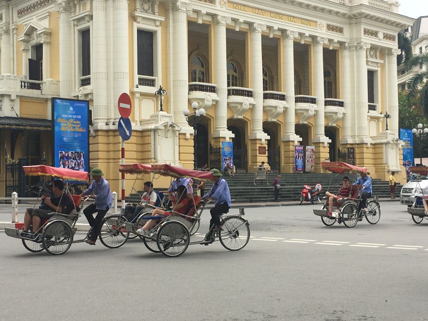 Hanoi: Old Quarter Trishaw Cyclo Tour - St. Joseph’s Cathedral brings a Gothic landmark