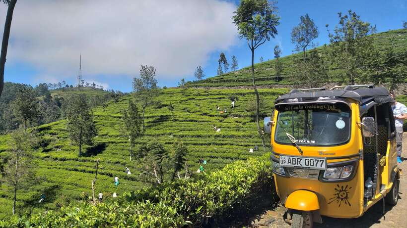 Haputale:Glorious Tuk Tuk Ride to Lipton'sSeat & Tea Factory - Dambatenne Tea Factory, built in 1890