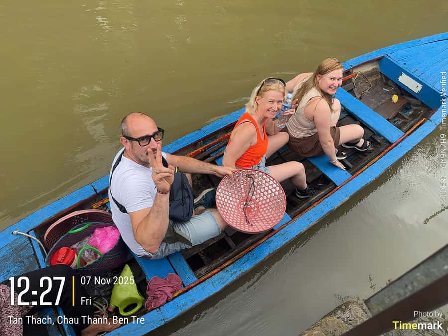 HCM: Authentic Mekong Delta - Boat, TukTuk, Khot Cake Making - Key points to know before booking