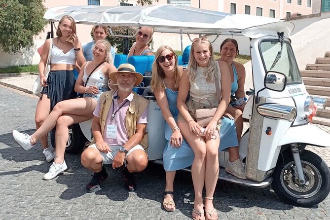 Heart of Lisbon Private Tuk Tuk Tour - Senhora do Monte and the wider city panorama