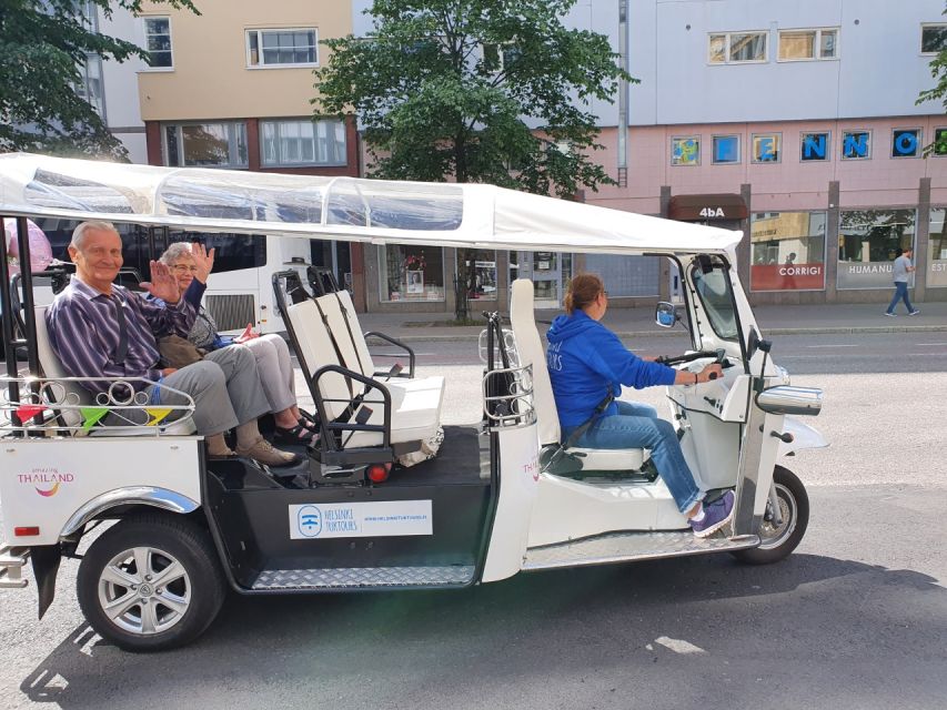Helsinki City: 2.5-Hour City Tour with Electric TukTuk - The guides make the private format worthwhile