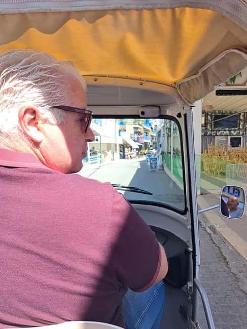 Hersonissos: Private Tuk Tuk Tour with Sea Views - Fishing boats and sea air at Hersonissos Port