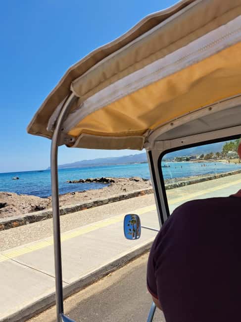 Hersonissos: Private Tuk Tuk Tour with Sea Views - Who should book this Hersonissos tuk tuk experience?