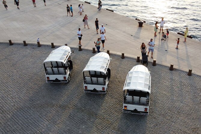Hidden Gems of Zadar Eco tuk tuk Tour - Sea Organ: allow time to listen