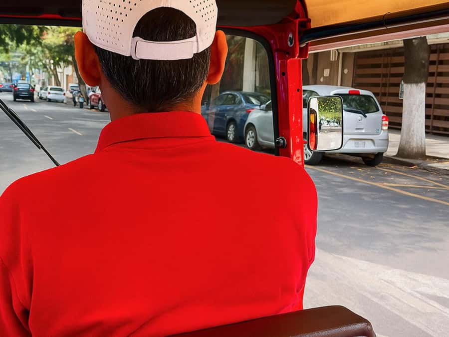 Historical Tour in Tuktuk – Roma Condesa - La Condesa takes the larger share of the ride