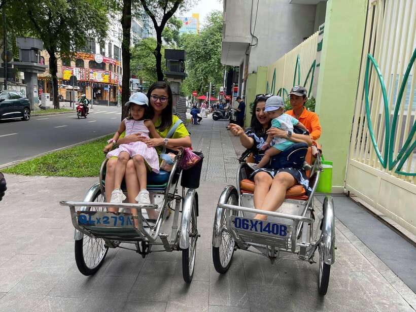Ho Chi Minh City Sightseeing Panoramic Cycling Tour By Cyclo - Riding beside the river and through local neighborhoods