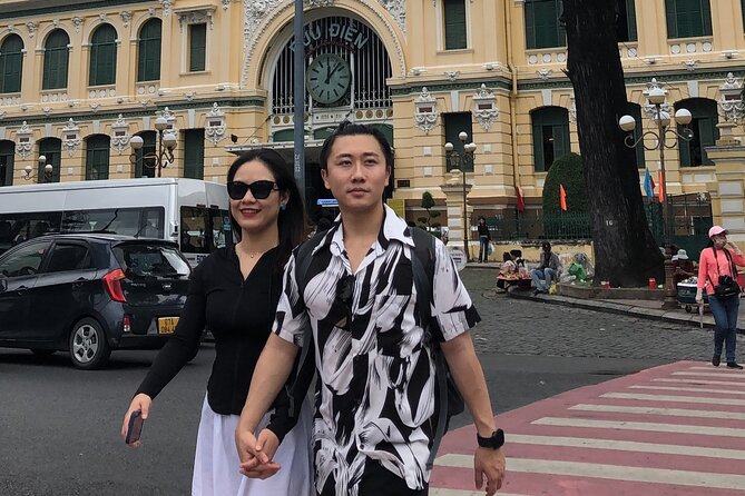 Ho Chi Minh City with Street Food Tour by Cyclo - Saigon Central Post Office, a practical landmark