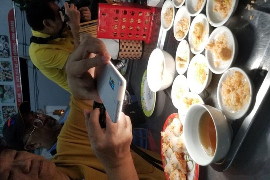 Hue: Night Street Food Tour by Cyclo with a Local Guide - Bun bo Hue, the evening’s signature bowl