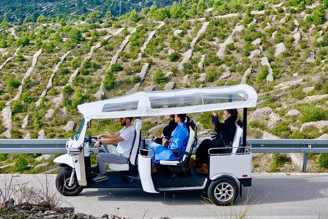 Hvar Adventure Tour: Explore with a 4-6 Seater eTuk Tuk Rickshaw! - A viewpoint, then Hvar’s lavender fields